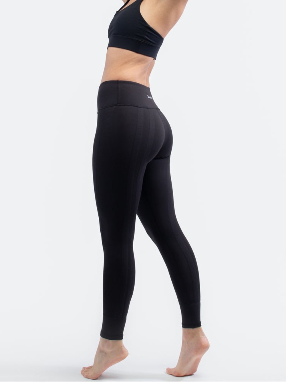 Sweetflexx 8 Band Full Flexx Hi-Rise Front + Booty Resistance Leggings Black l22